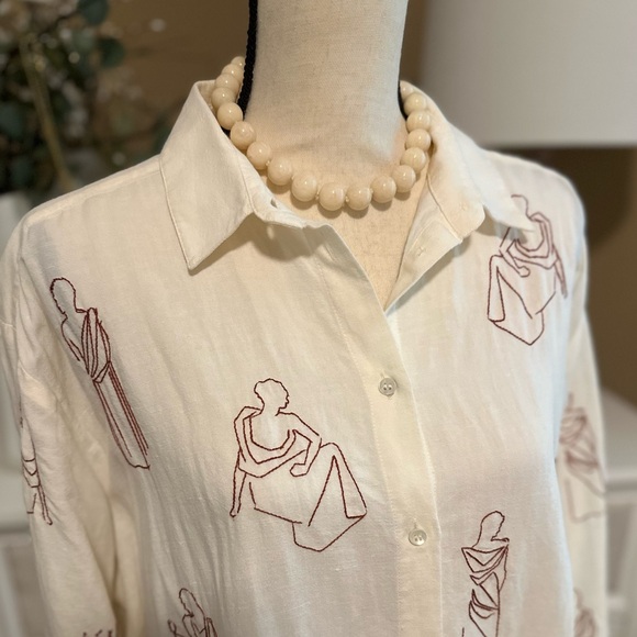 NWT | MAXINA Dress - Sézane x ROBERTO RUSPOLI - Picture 6 of 14